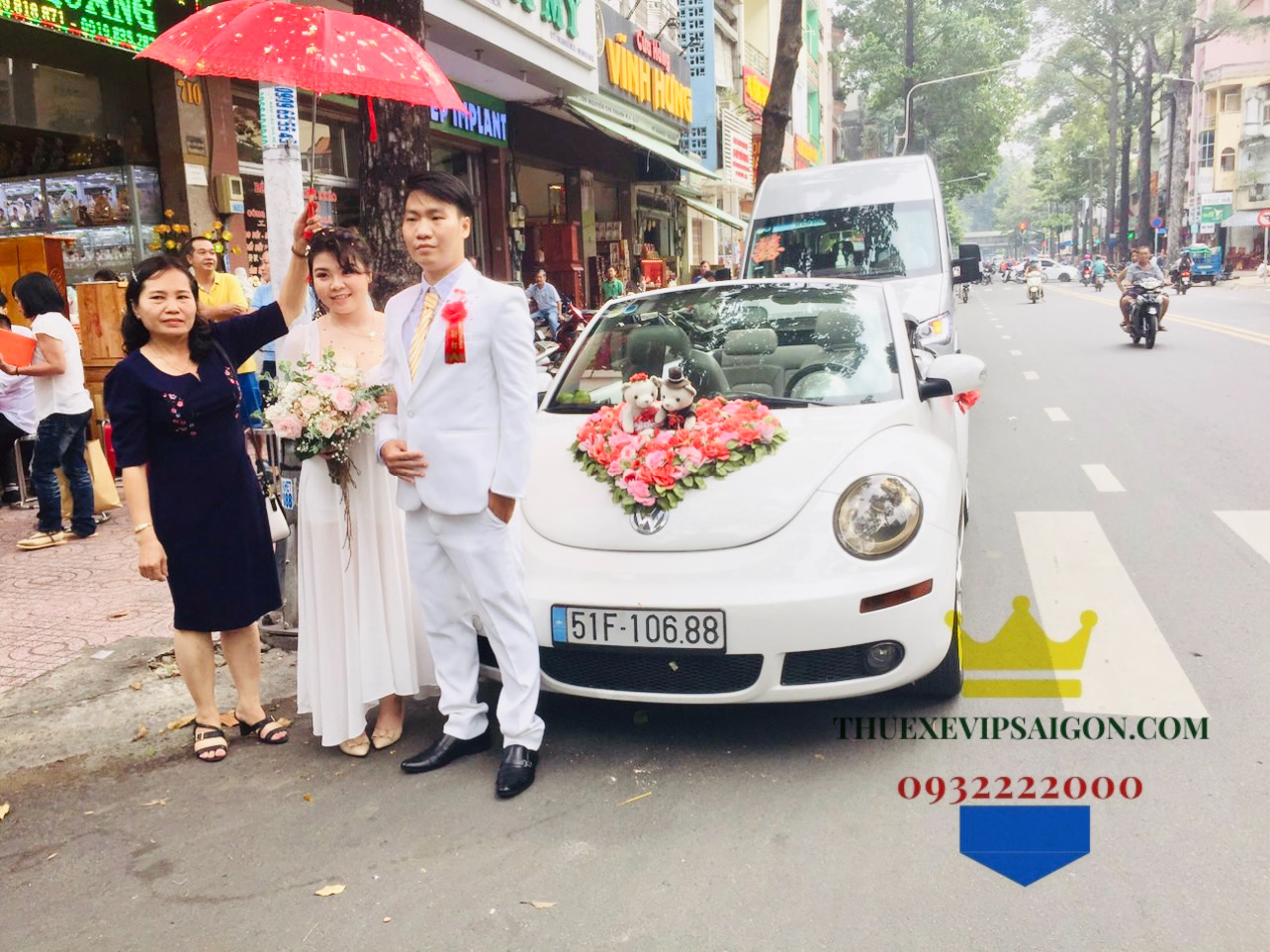 Vip Cars Bảo Dương cho thuê xe cưới ngày 1 tháng 12 năm 2020