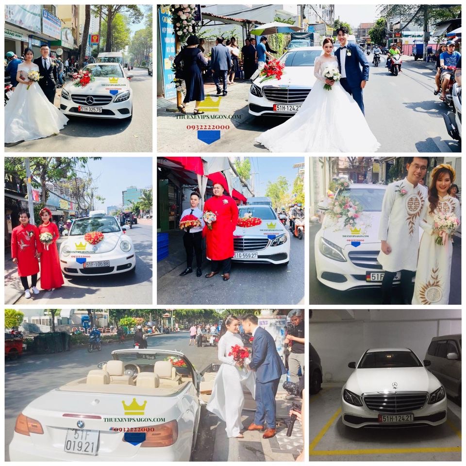 Vip Cars Bảo Dương cho thuê xe cưới hạng sang ngày 27/3/2021