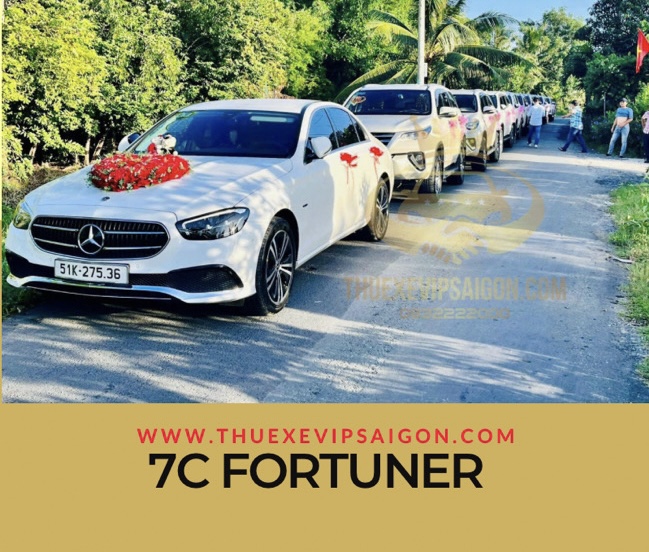Dòng xe cưới 7 CHỖ FORTUNER