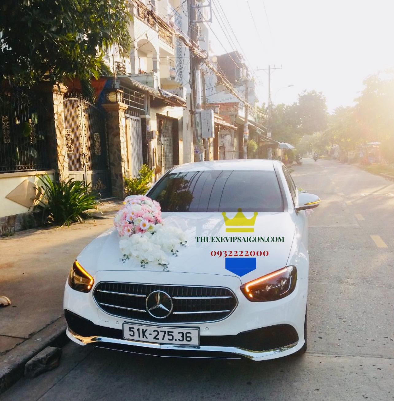 Vip Cars Bảo Dương cho thuê xe hoa cưới Vip mercedes ngày 7/8/2022