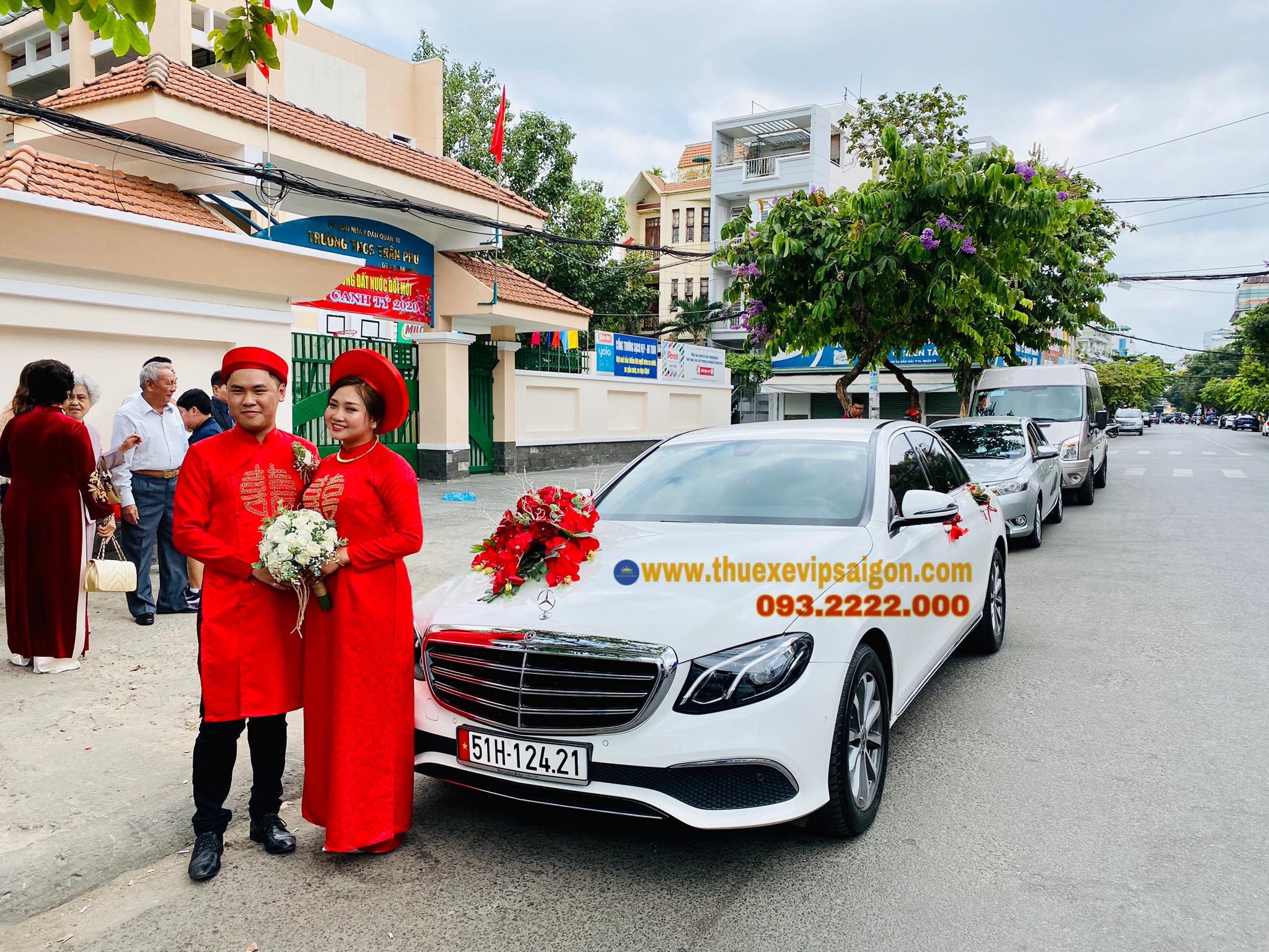 Vip Cars Bảo Dương cho thuê xe cưới vip Mercedes ngày 21/2/2020