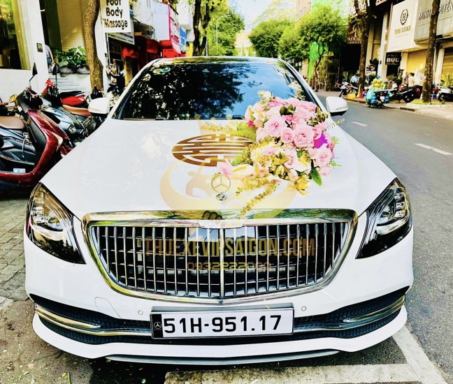 Dòng xe cưới SUPER VIP HẠNG SANG MERCEDES S CLASS NEW 2023