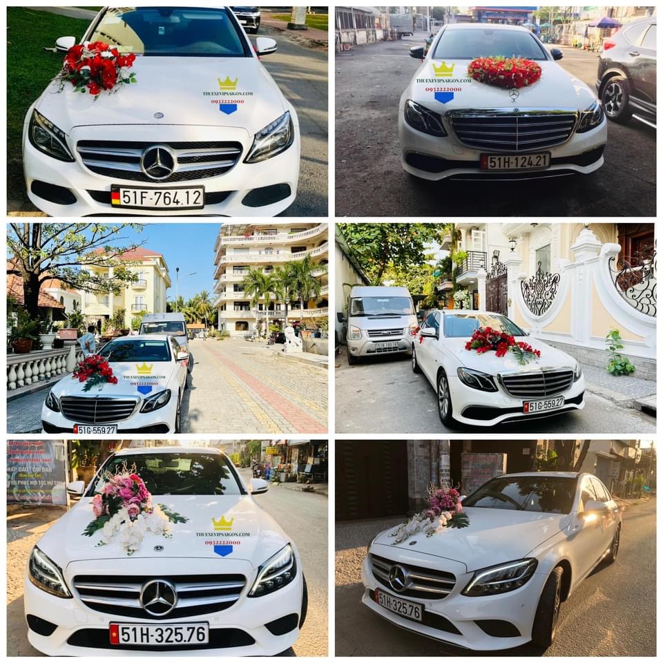 Vip Cars Bảo Dương cho thuê nhiều xe cưới hạng sang Mercedes ngày 7/3/2021