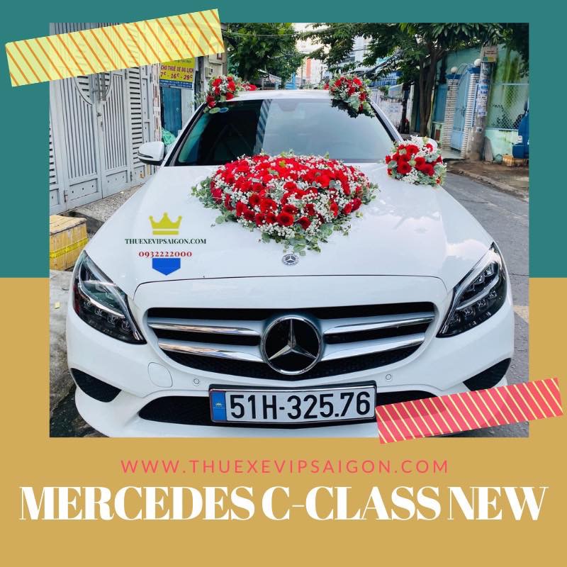 Cho thuê xe cưới Mercedes C Class 2021