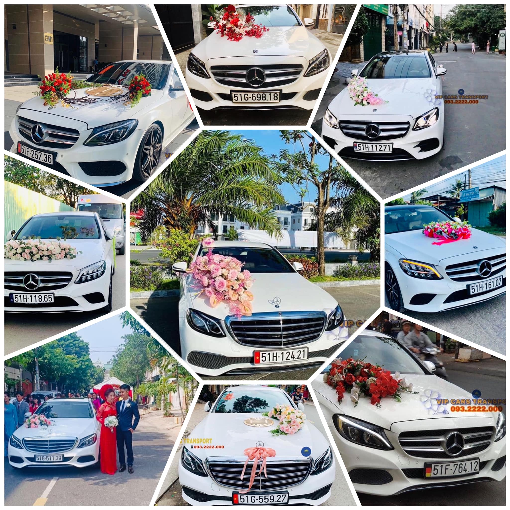 Công ty Vip Cars Bảo Dương cho thuê các dòng xe cưới hạng sang và xe mui trần