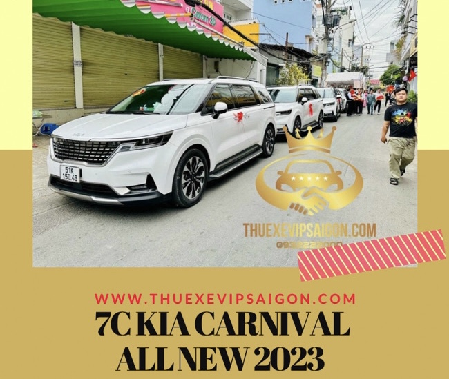 Vip Cars Bảo Dương cho thuê xe Kia Carnival 2023