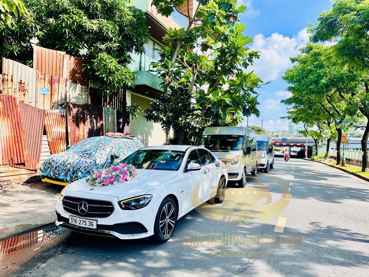 Tập đoàn Bảo Dương cho thuê nhiều xe cưới ngày 25/5/2025