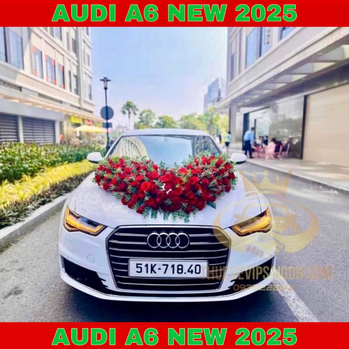 Tập đoàn Bảo Dương cho thuê xe cưới Audi A6 ngày 27/10/2025