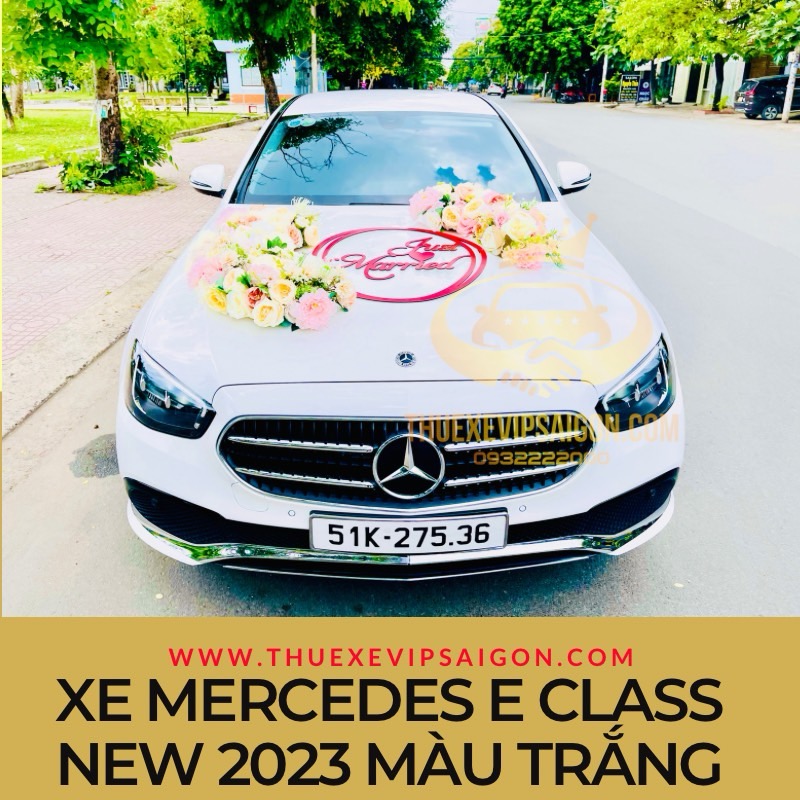 Công ty Vip Cars Bảo Dương cho thuê xe cưới Mercedes ngày 29/9/2023