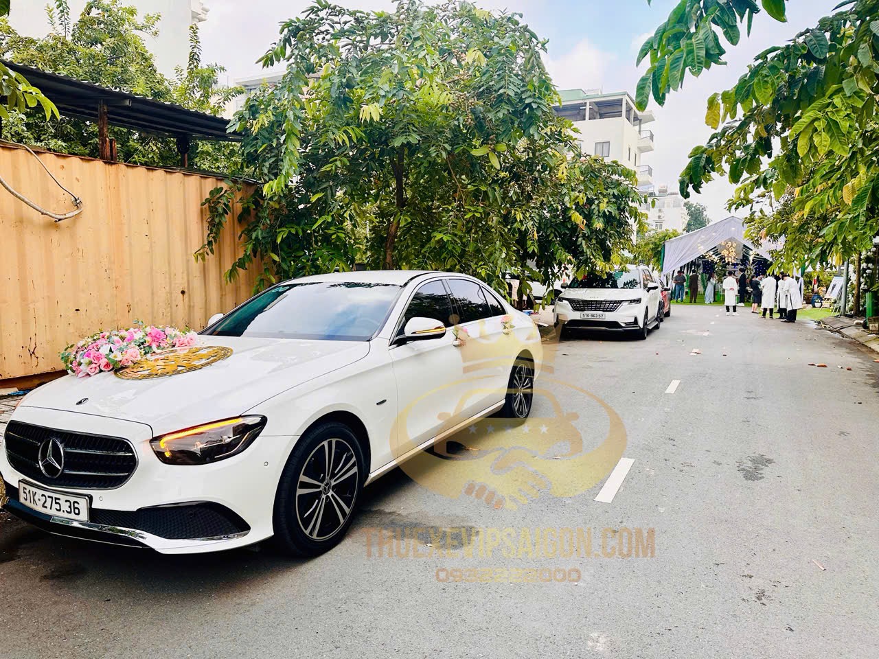 Tập đoàn Bảo Dương cho thuê xe cưới Mercedes ngày 14/7/2025