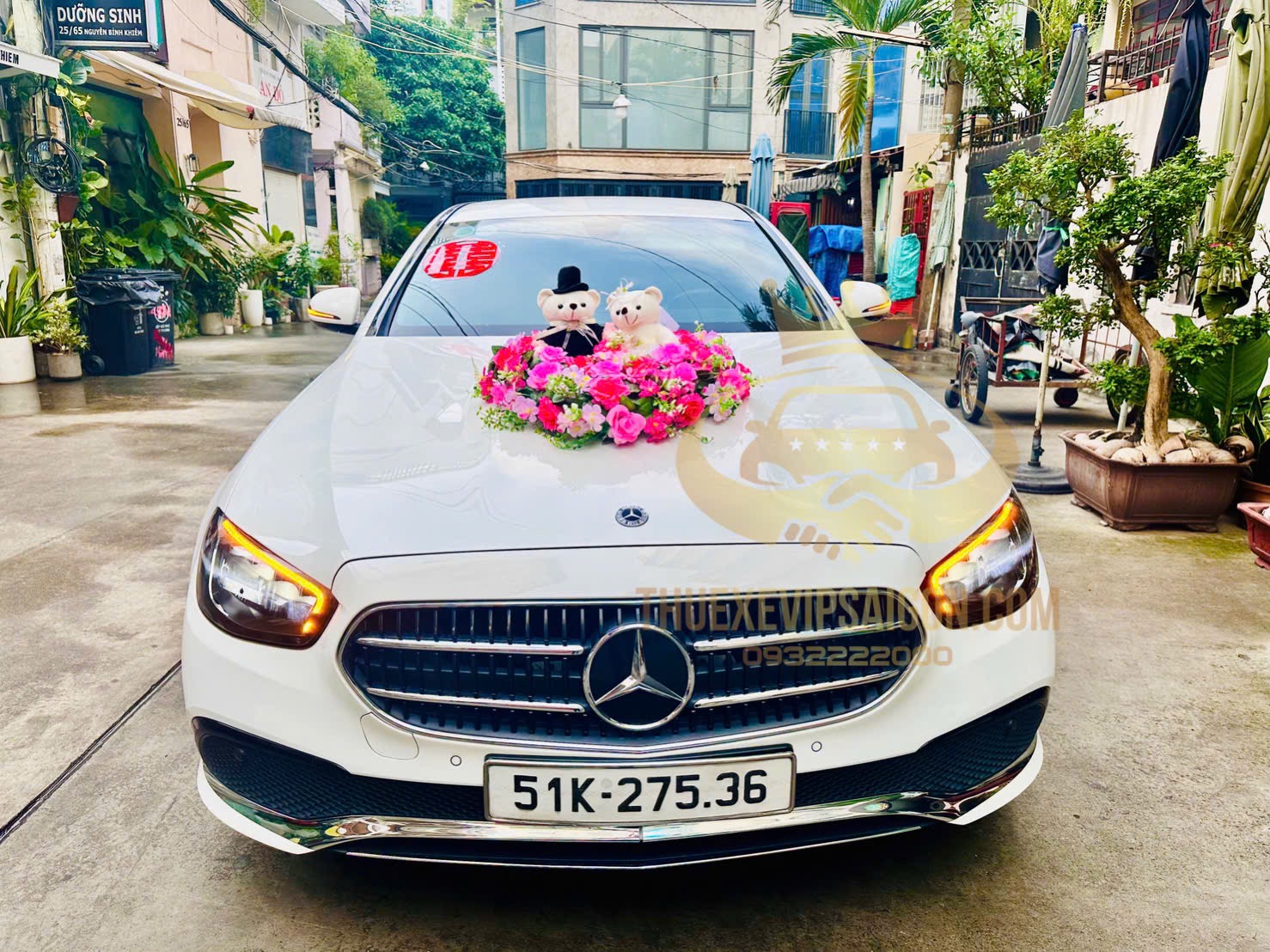 Tập đoàn Bảo Dương cho thuê xe cưới Mercedes ngày 16/8/2025