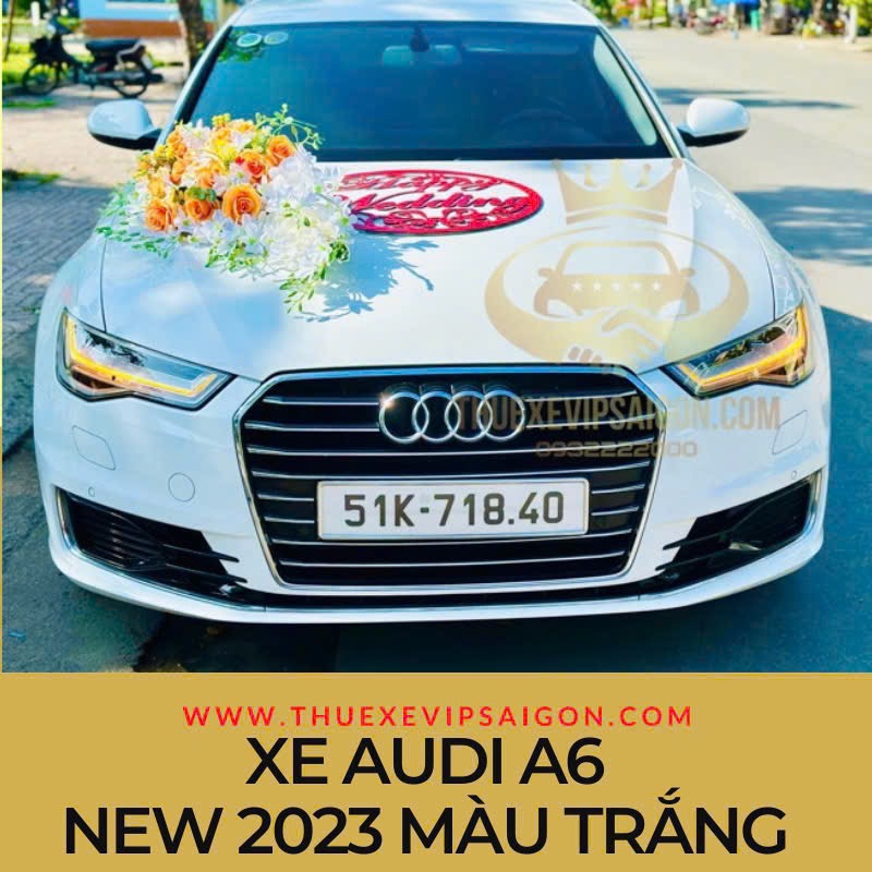 Tập đoàn Bảo Dương cho thuê xe cưới Audi A6 ngày 1/12/2023