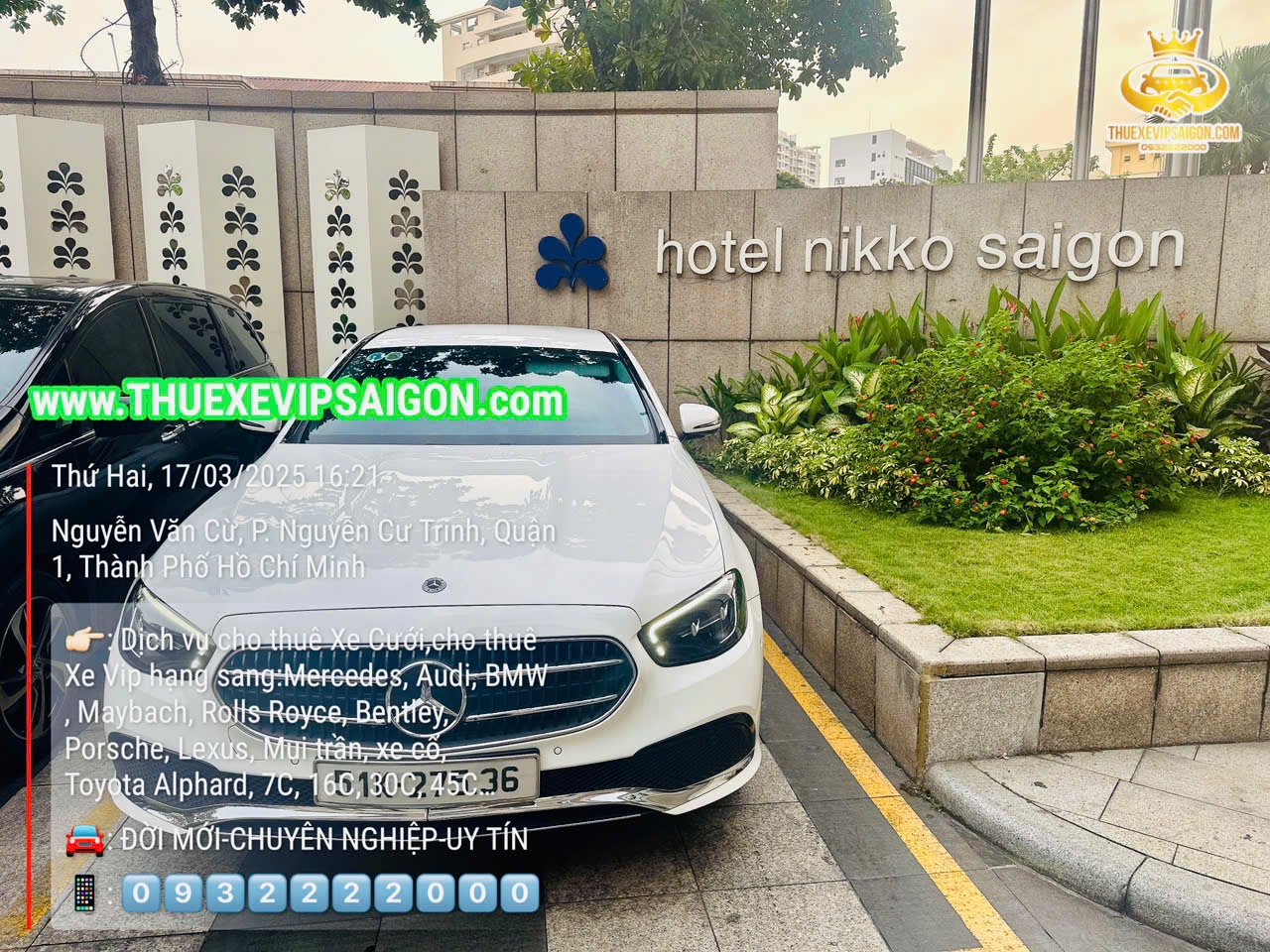 Tập đoàn Bảo Dương cho thuê xe Vip Mercedes ngày 19/3/2025