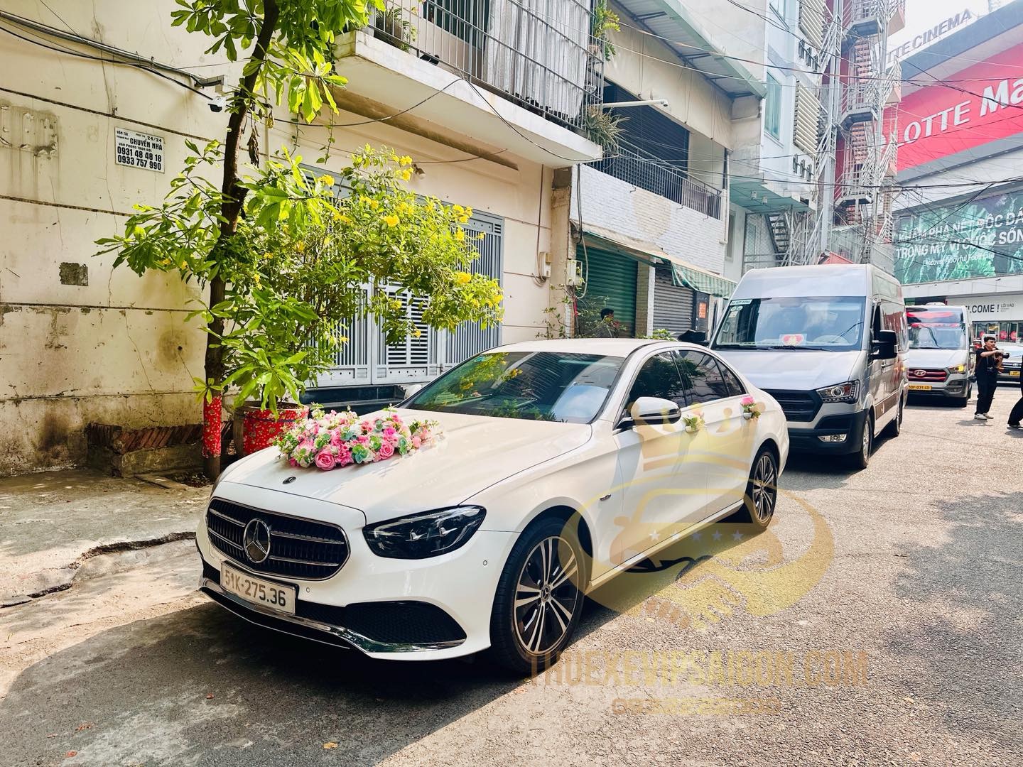 Tập đoàn Bảo Dương cho thuê xe cưới Mercedes ngày 30/3/2025