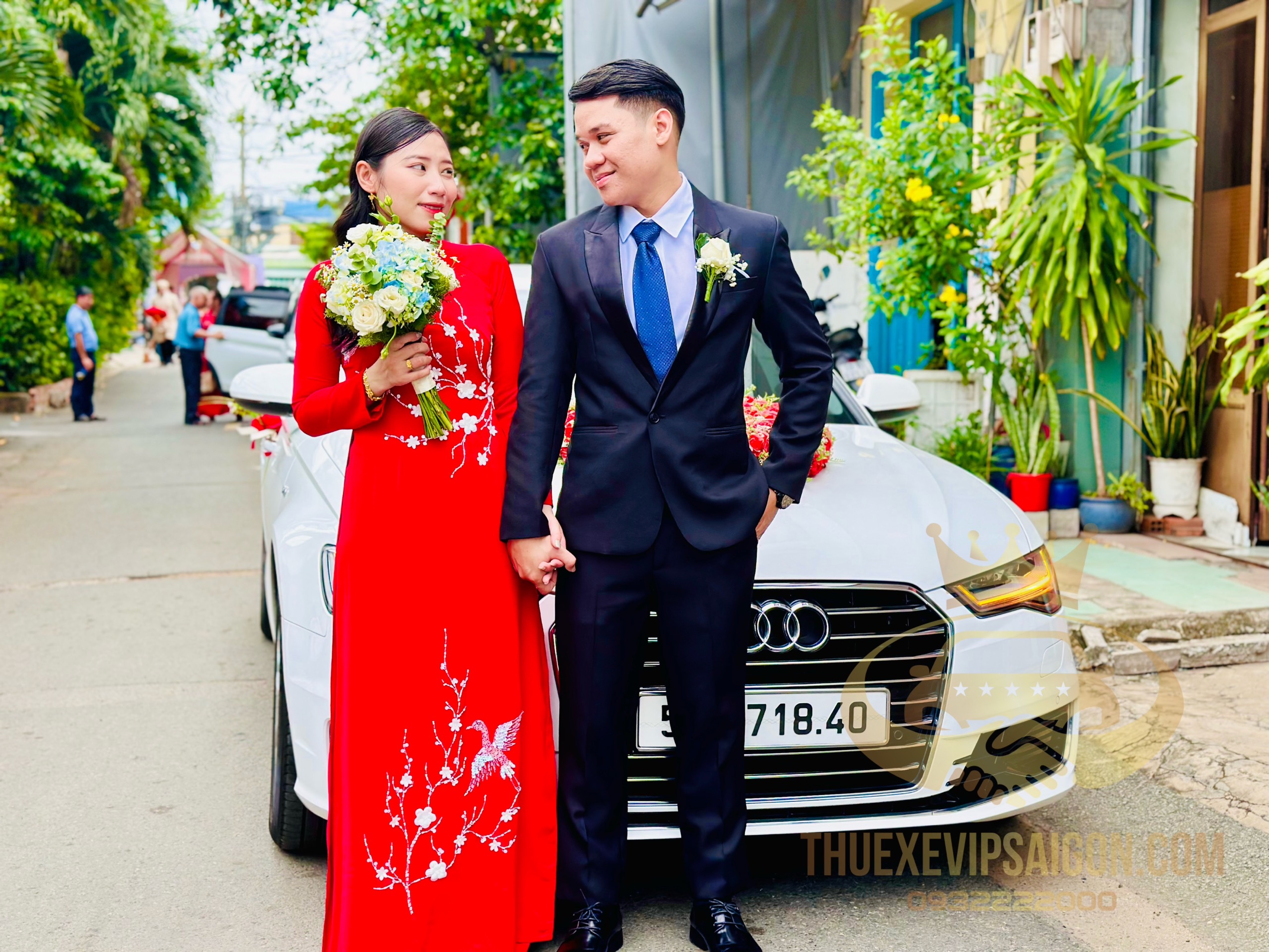 Công ty Vip Cars Bảo Dương cho thuê xe cưới ngày 17/7/2023