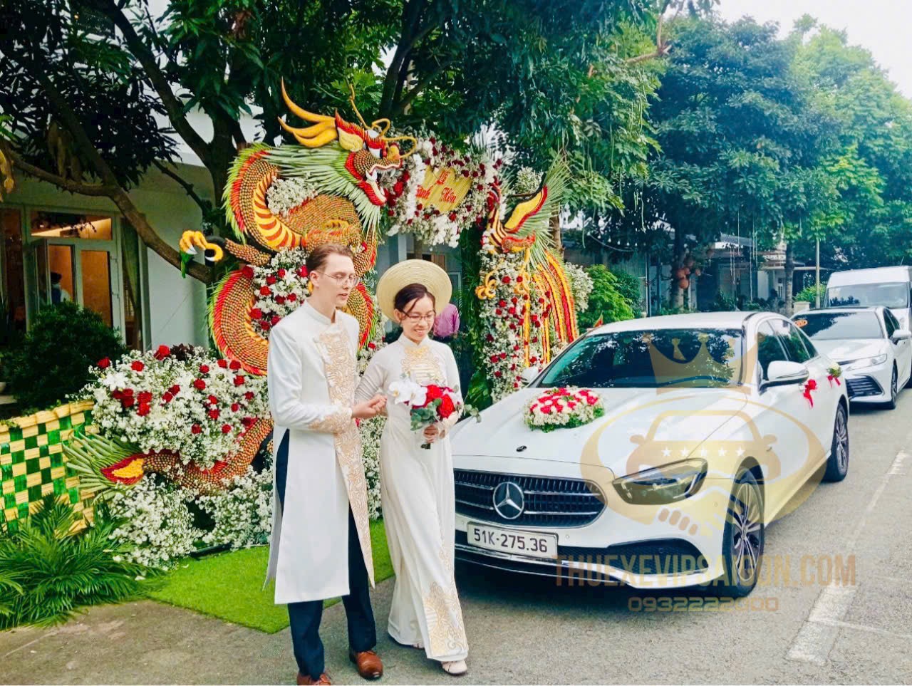 Tập đoàn Bảo Dương cho thuê xe cưới Mercedes ngày 16/5/2025